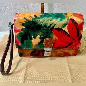 Patricia Nash Leather Lanza Crossbody Organizer